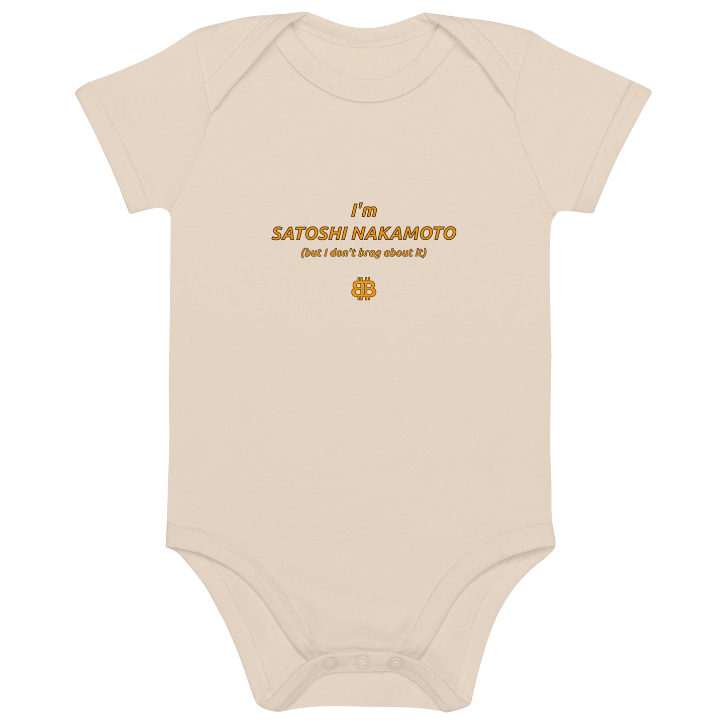 Organic cotton baby bodysuit "Brag"