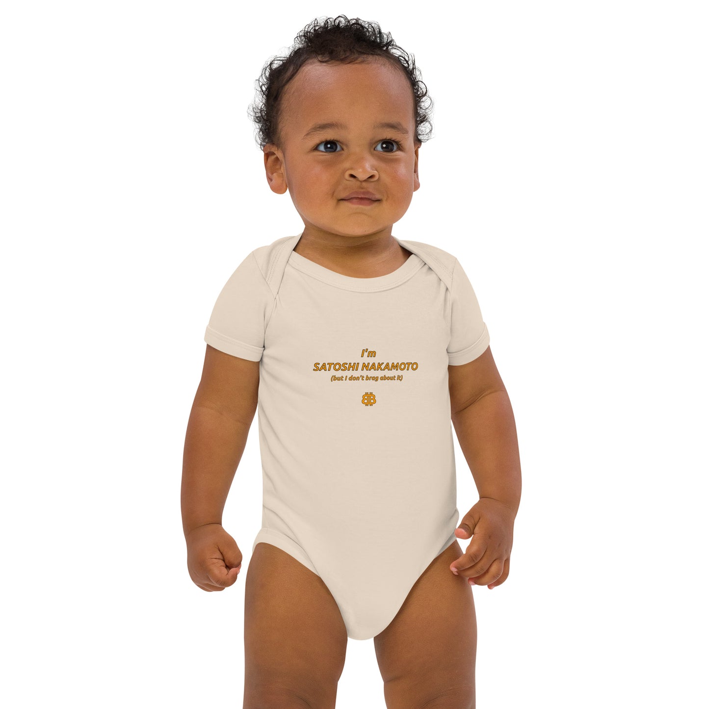 Organic cotton baby bodysuit "Brag"