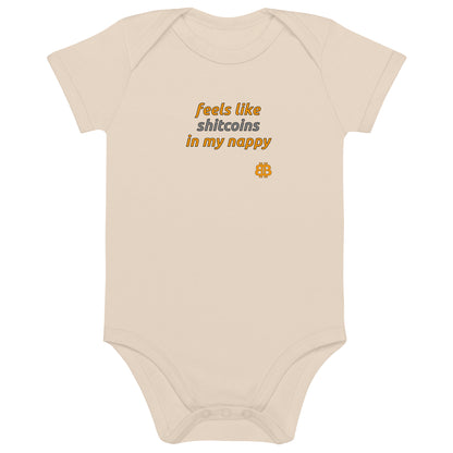 Body de bebé de algodón orgánico "Nappy"