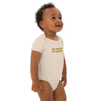 Organic cotton baby bodysuit "Future"