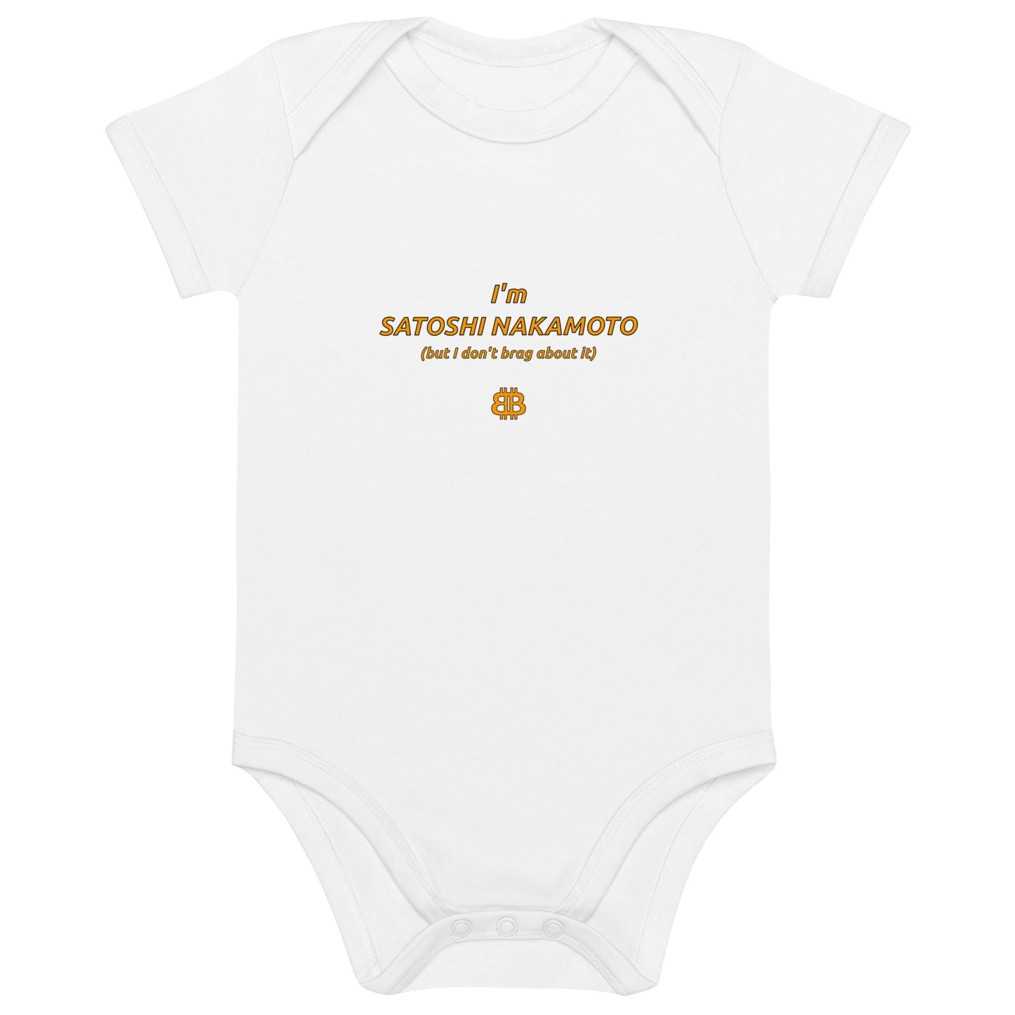 Organic cotton baby bodysuit "Brag"