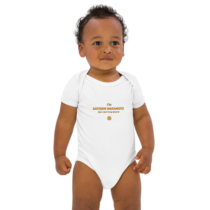 Organic cotton baby bodysuit "Brag"