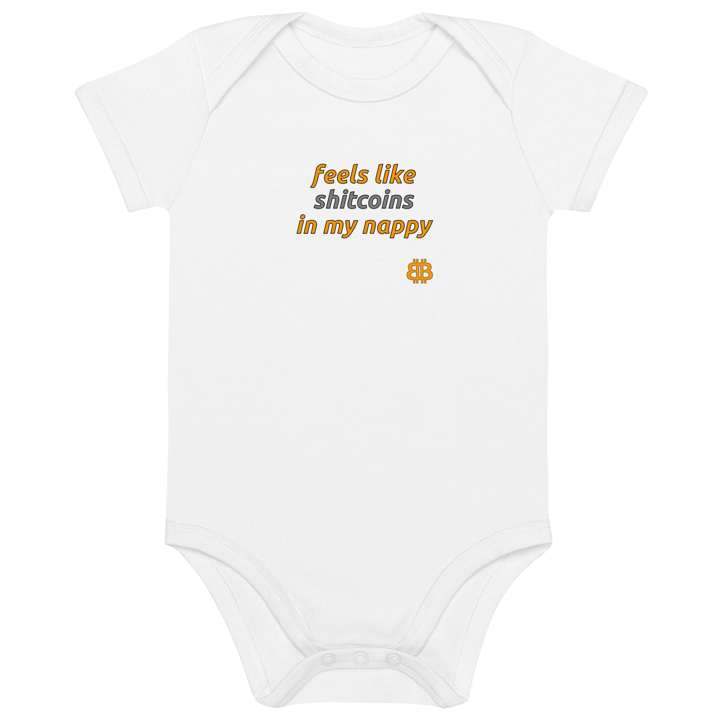 Organic cotton baby bodysuit "Nappy"