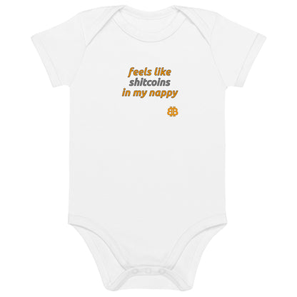 Organic cotton baby bodysuit "Nappy"