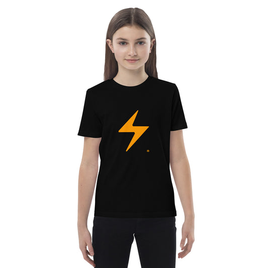 Organic cotton kids t-shirt "Lightning"