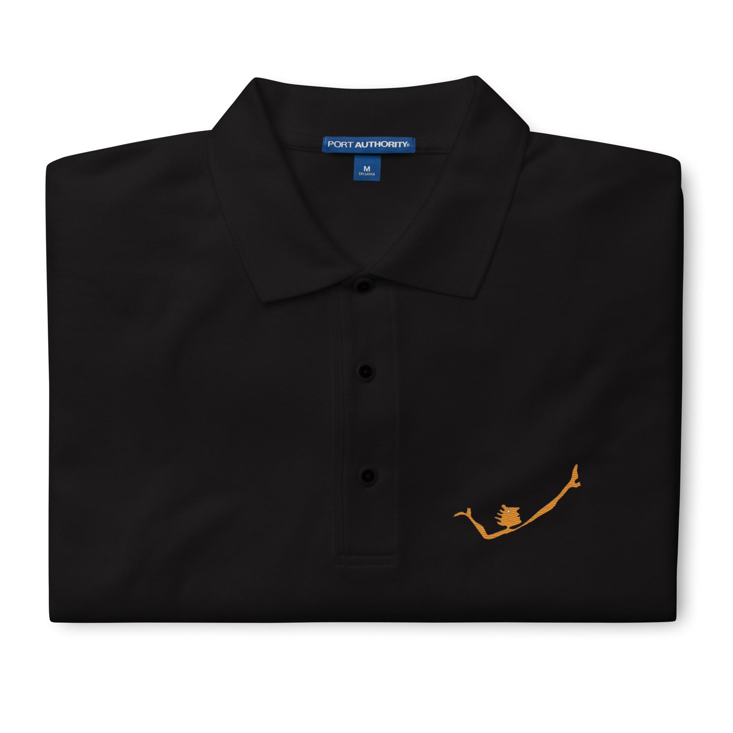 Men's Embroidered Premium Polo "Mooon"