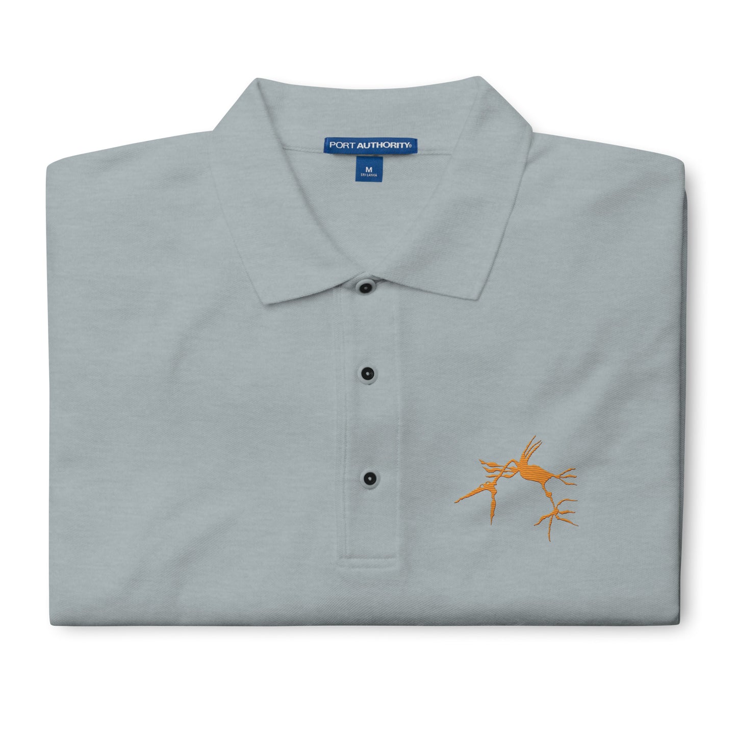 Men's Embroidered Premium Polo "Mood"