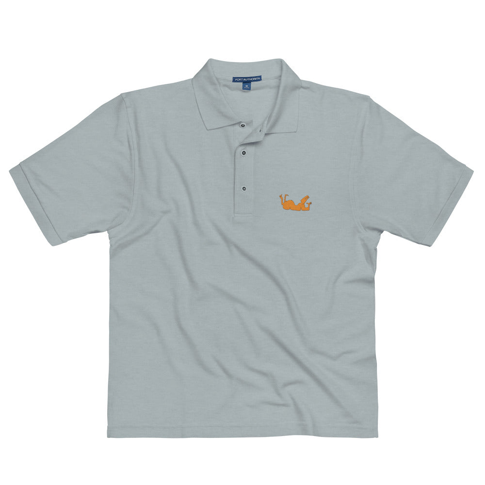 Men's Embroidered Premium Polo "Serenity"