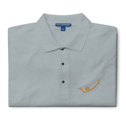 Men's Embroidered Premium Polo "Mooon"