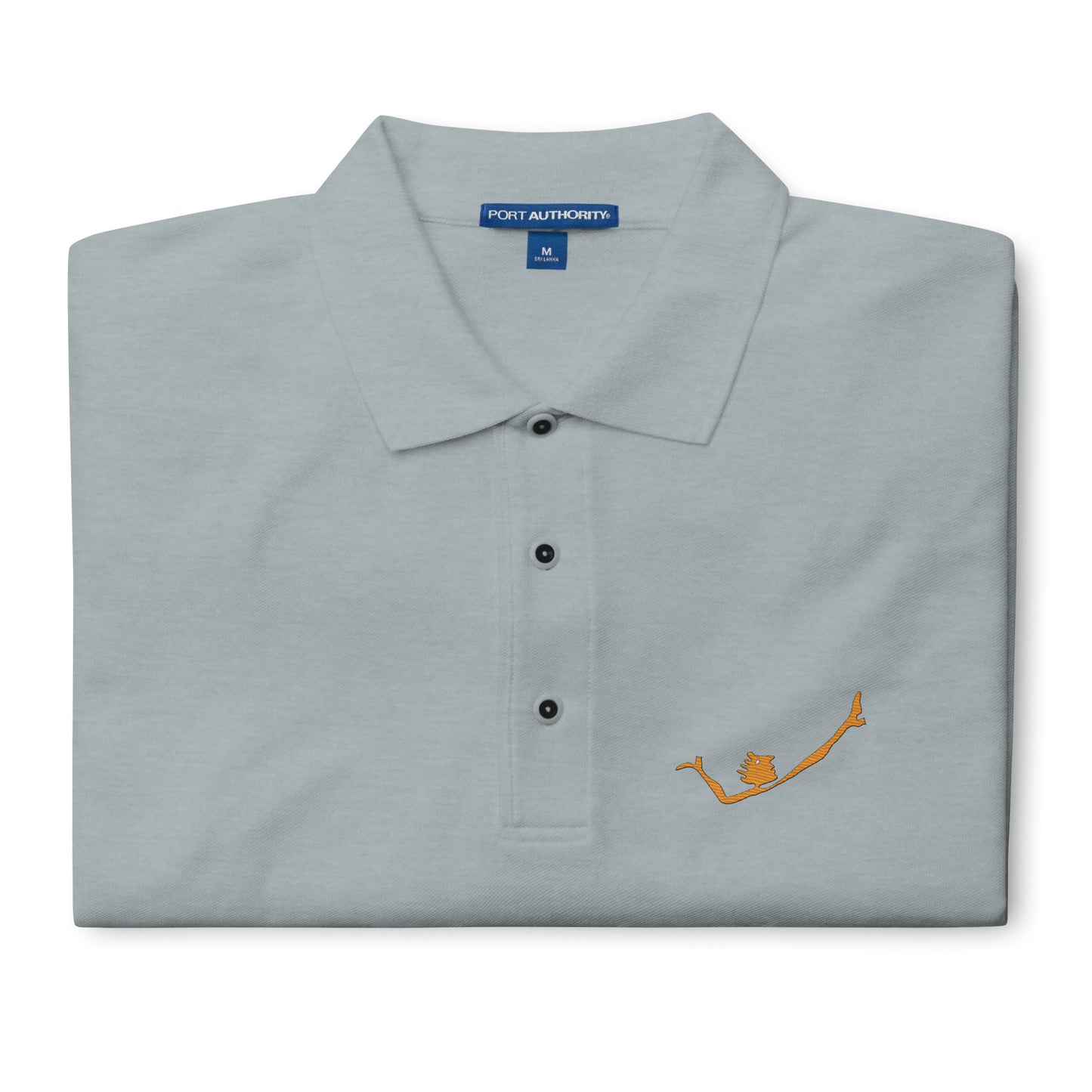 Men's Embroidered Premium Polo "Mooon"