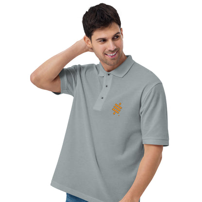 Men's Embroidered Premium Polo "Sats"