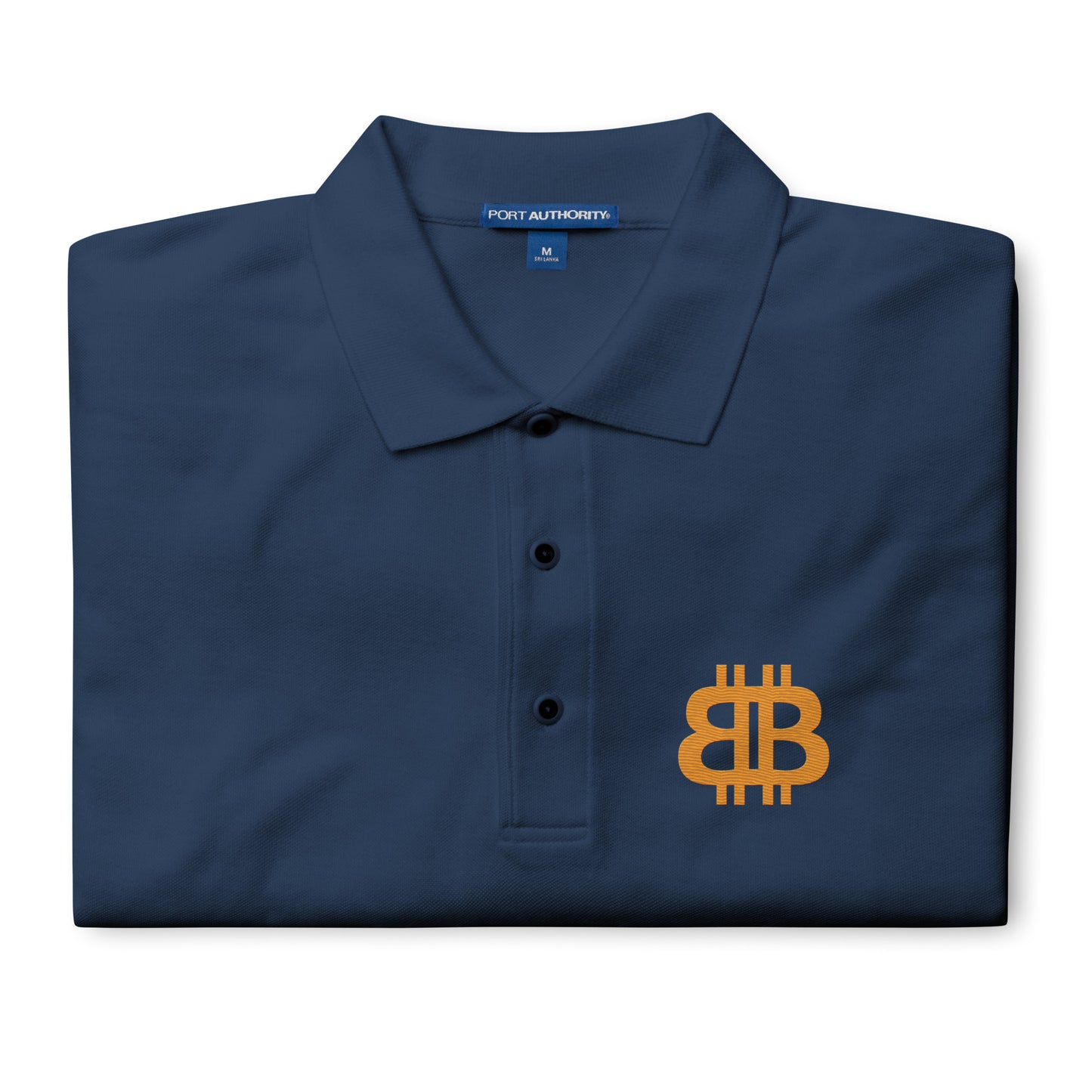Men's Embroidered Premium Polo "BB"