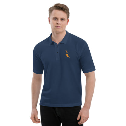 Men's Embroidered Premium Polo "Fraudian"