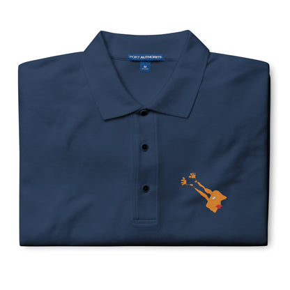 Men's Ebroidered Premium Polo "BlockJane"