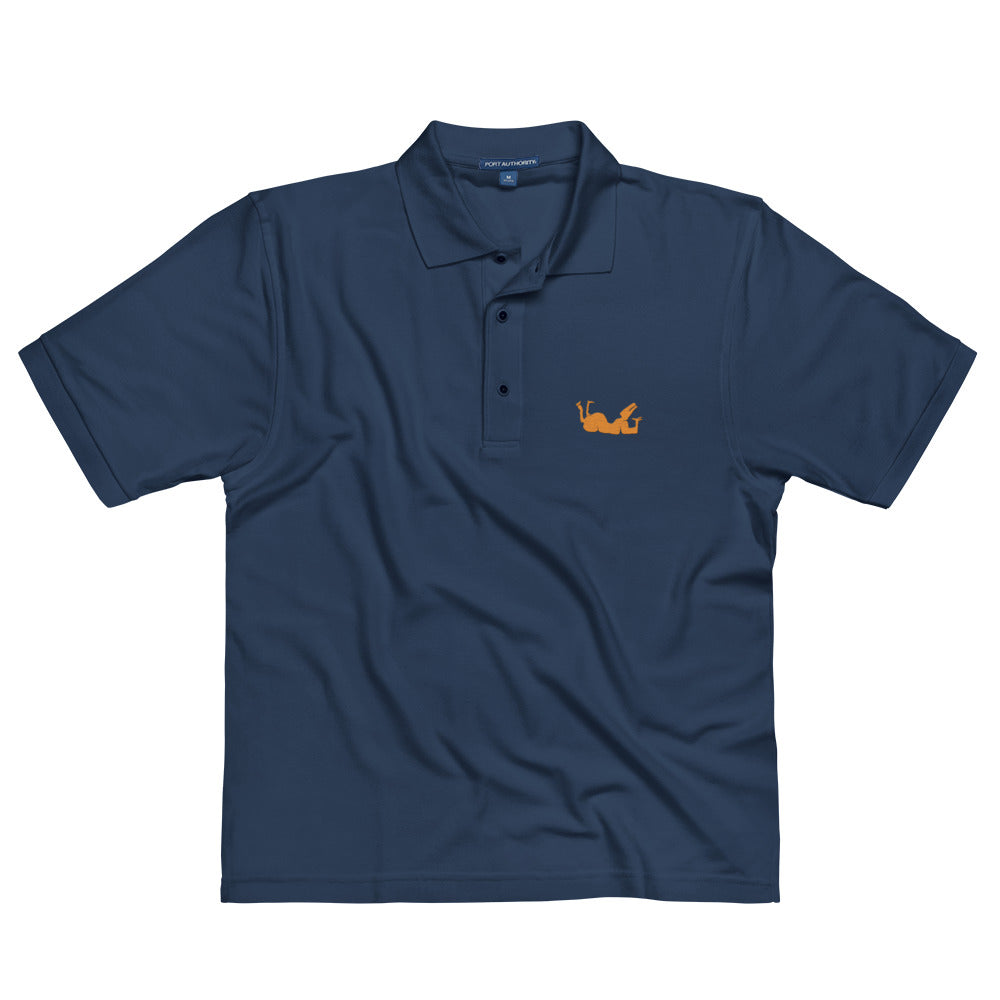 Men's Embroidered Premium Polo "Serenity"