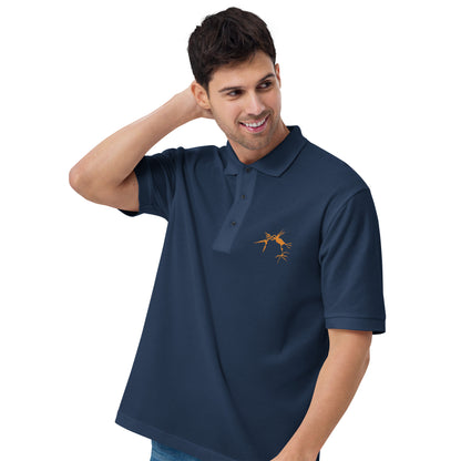 Men's Embroidered Premium Polo "Mood"