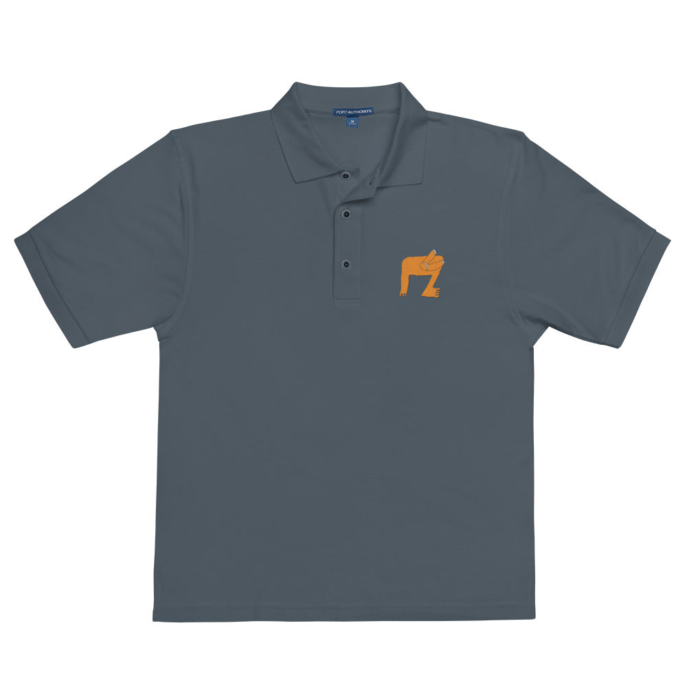 embroidered Men's Premium Polo "Verify"