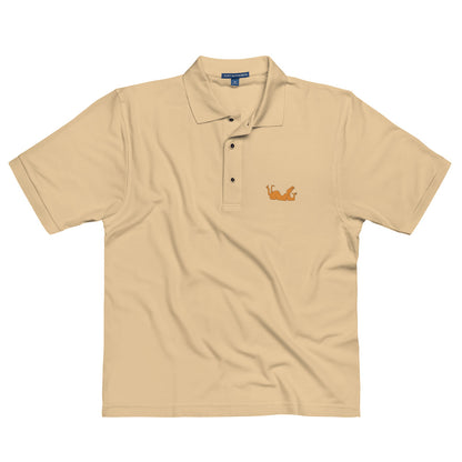 Men's Embroidered Premium Polo "Serenity"