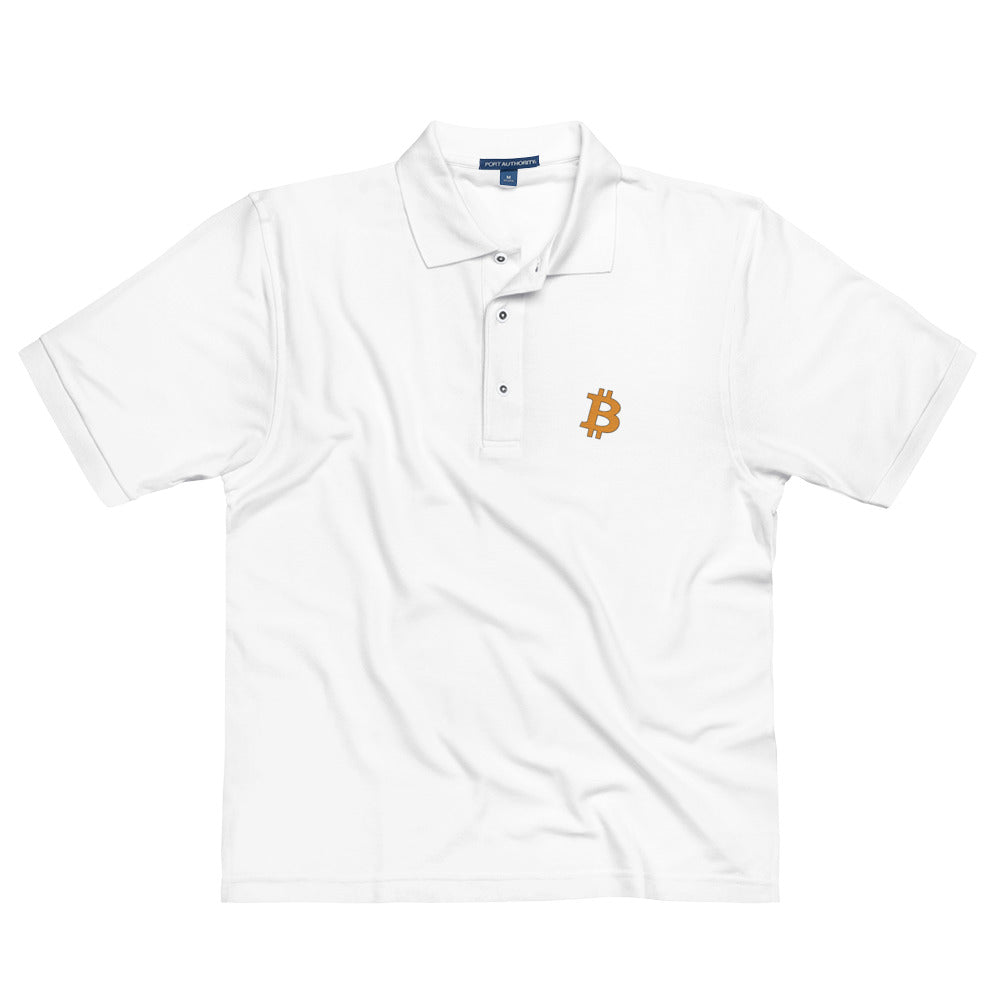 Men's Embroidered Premium Polo "B"