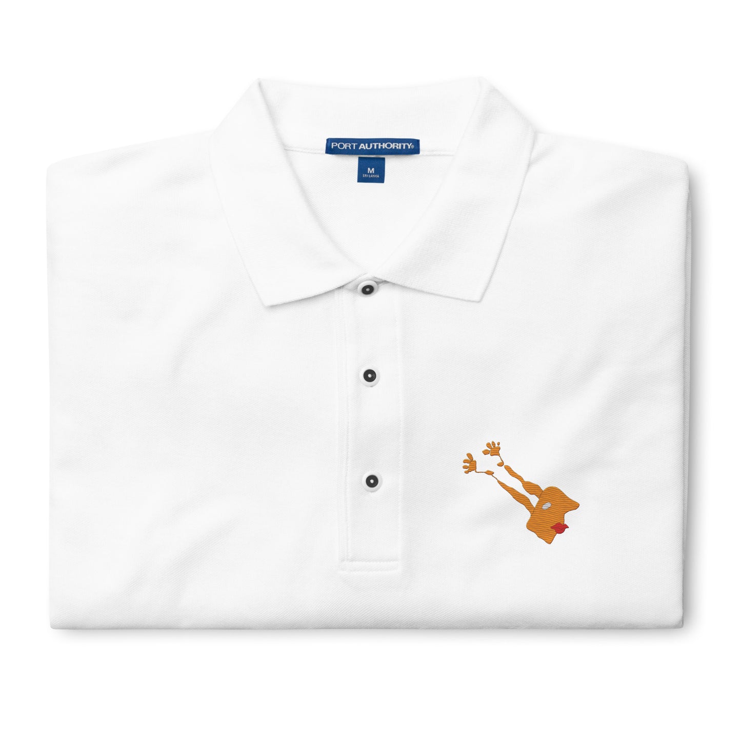 Men's Ebroidered Premium Polo "BlockJane"