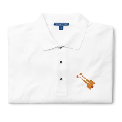 Men's Ebroidered Premium Polo "BlockJane"