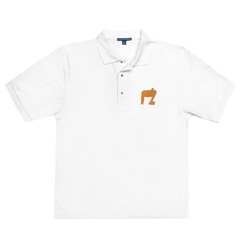 embroidered Men's Premium Polo "Verify"