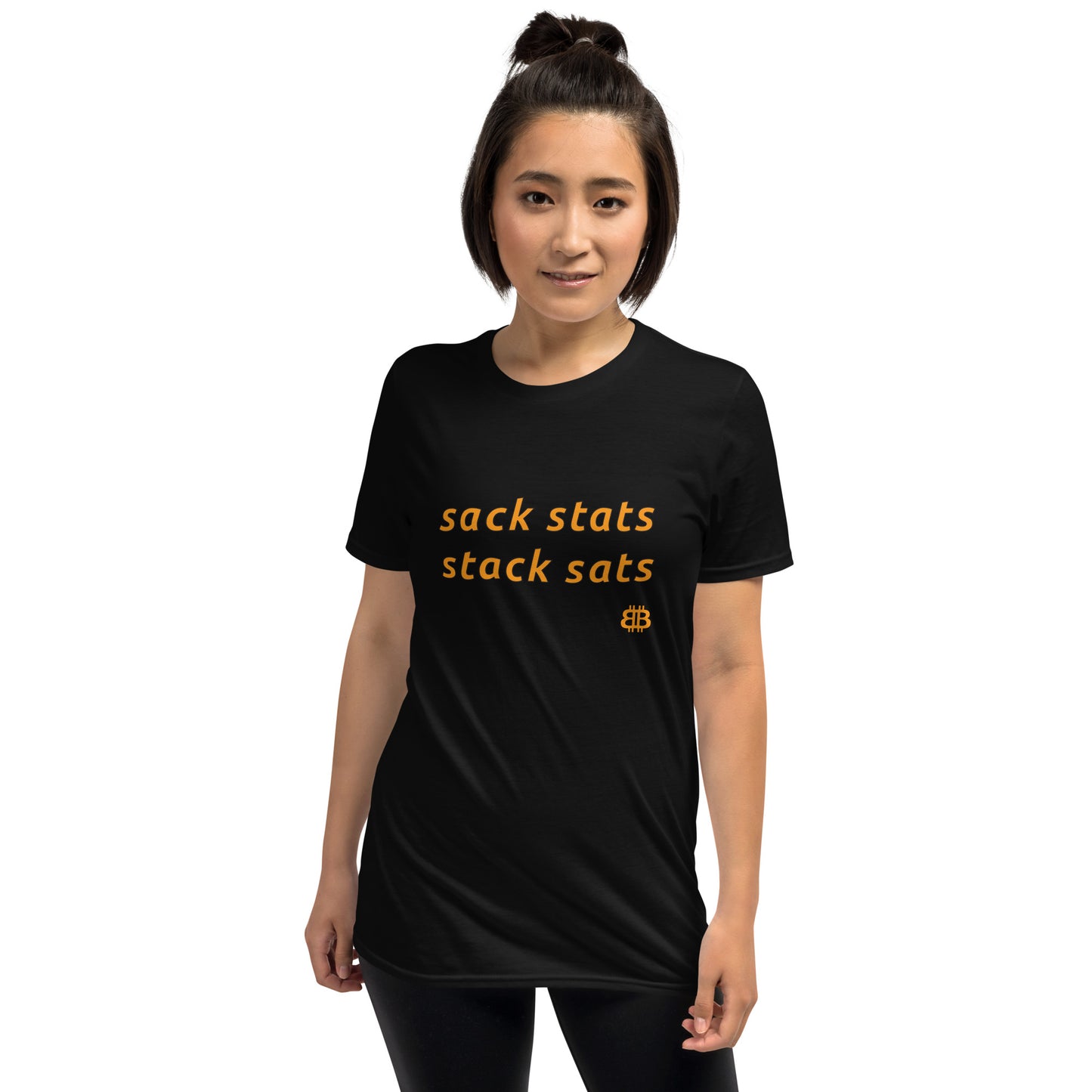 Klassisches Damen-T-Shirt „SackStats“