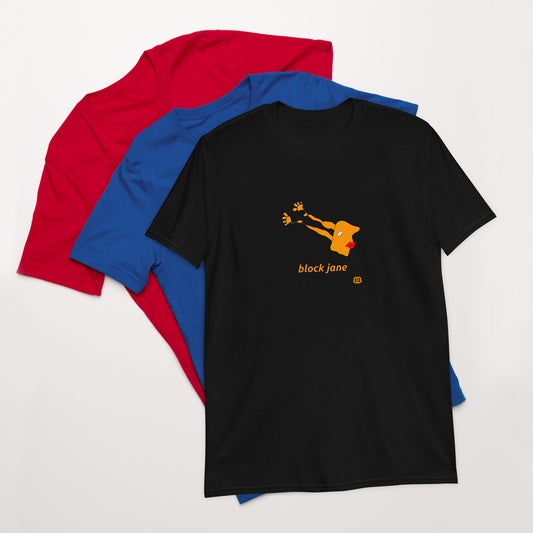 Klassisches Damen-T-Shirt „BlockJane“