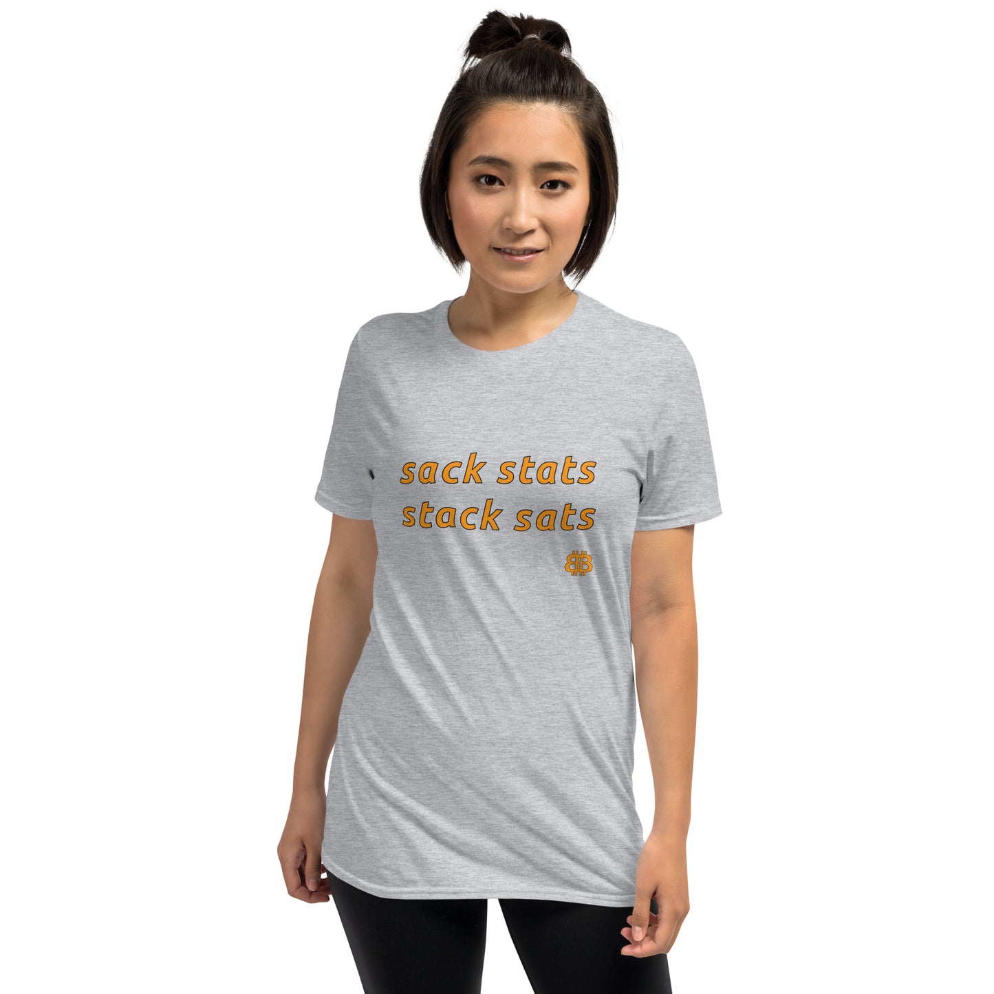 Klassisches Damen-T-Shirt „SackStats“