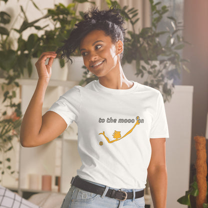 Klassisches Damen-T-Shirt „Mooon“