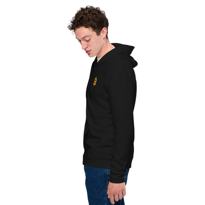 Sudadera con capucha básica unisex con cremallera "B_sm"