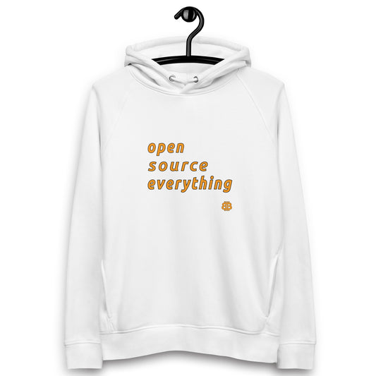 Men's pullover hoodie "OS everything"