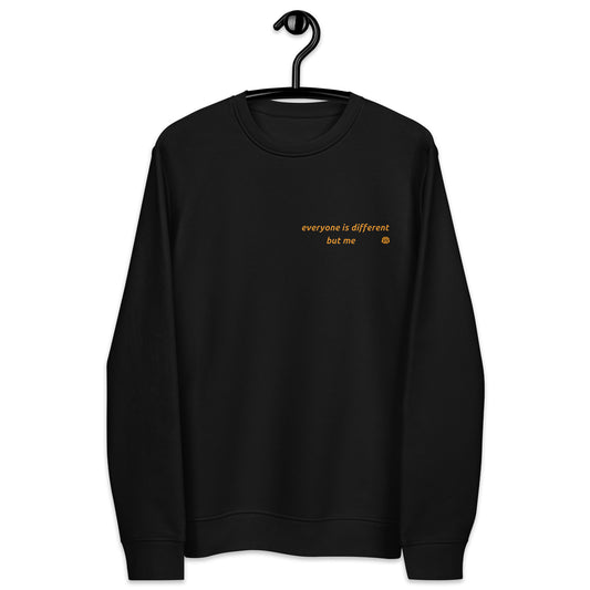 Unisex eco sweatshirt "Different_sm"