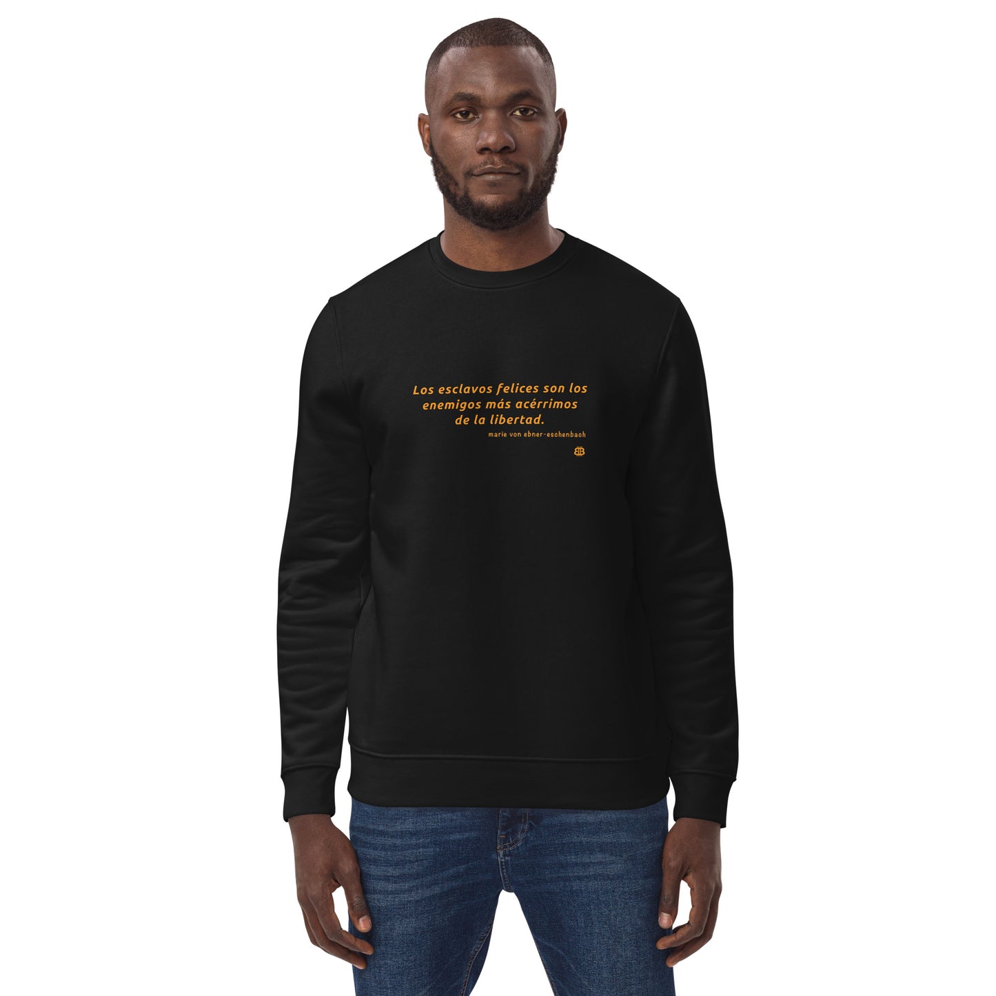 Men's eco sweatshirt "Esclavos"