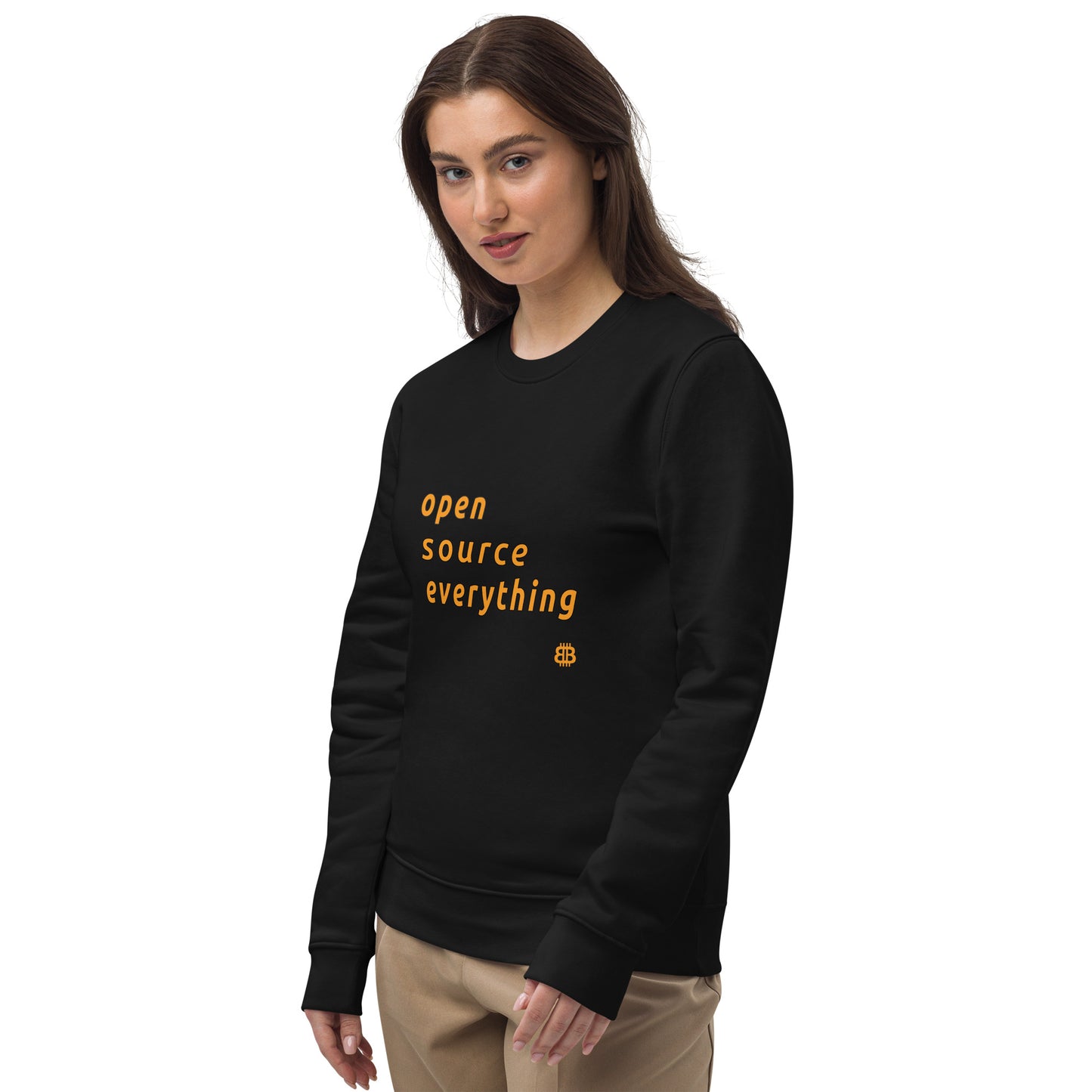 Women's eco sweatshirt "OS everything"