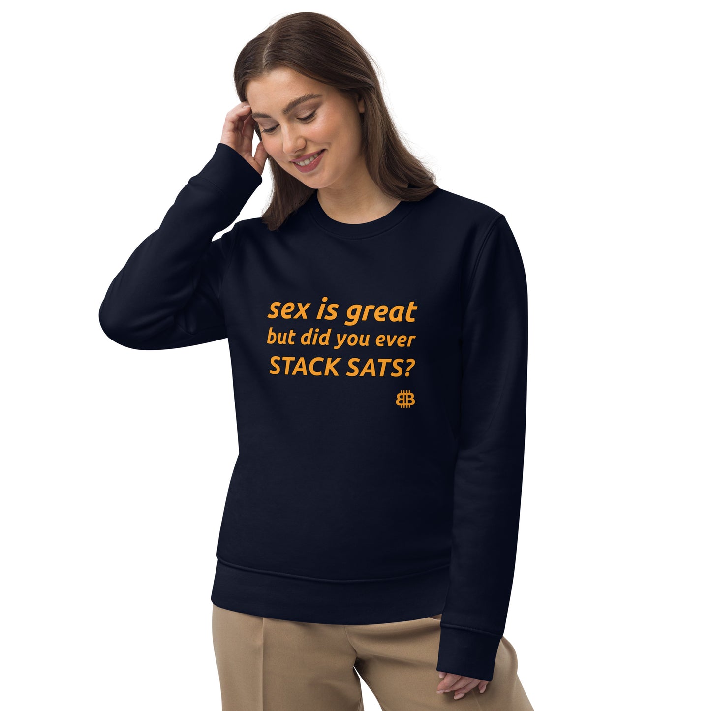 Unisex eco sweatshirt "Sex"