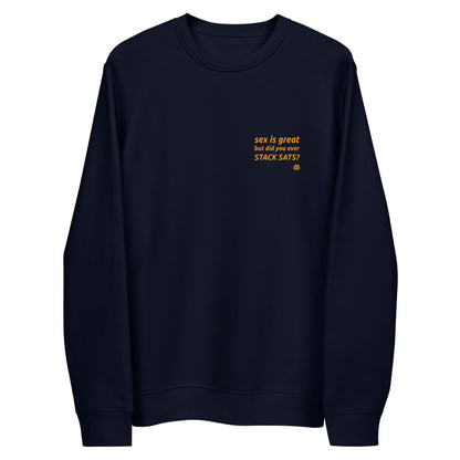 Unisex eco sweatshirt "Sex_sm"