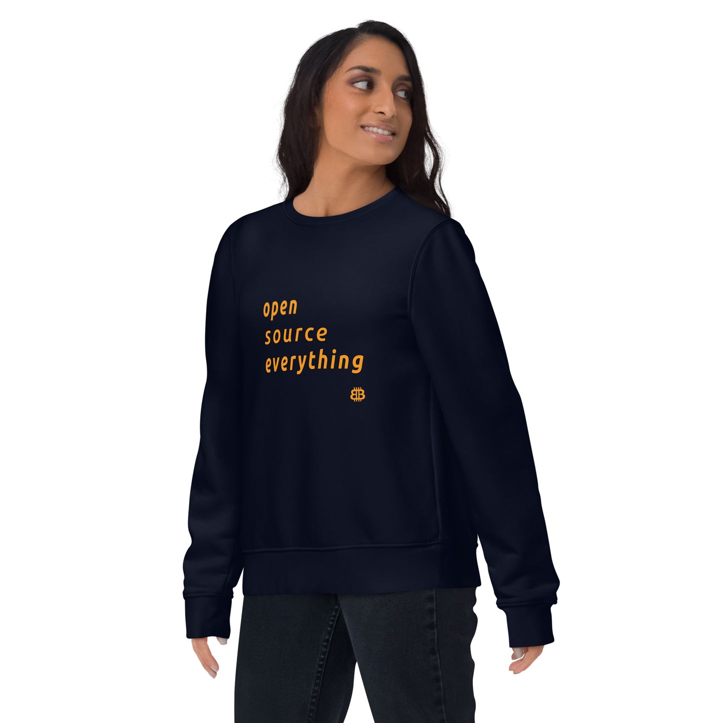 Women's eco sweatshirt "OS everything"