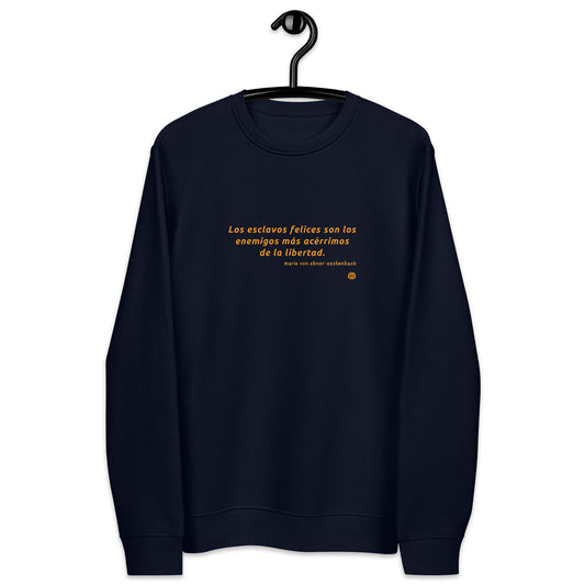 Men's eco sweatshirt "Esclavos"