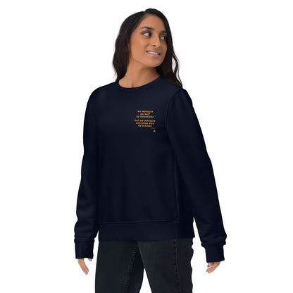 Women's eco sweatshirt "Measure_sm"