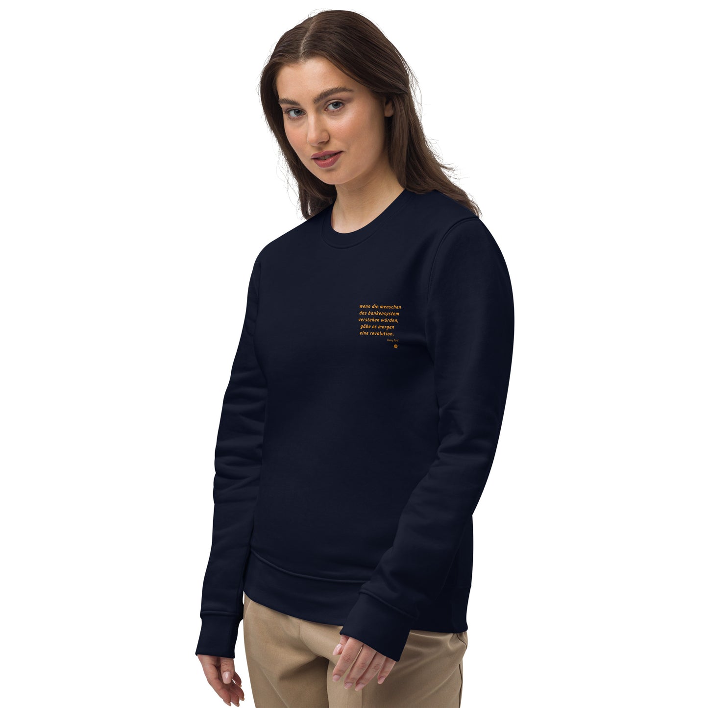 Women's eco sweatshirt "Revolution_dt_sm"