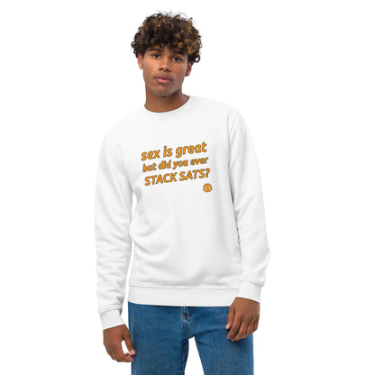 Unisex eco sweatshirt "Sex"