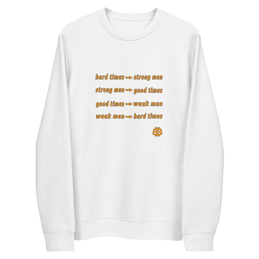 Men's eco sweatshirt "HardTimes"