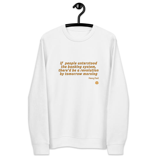 Men's eco sweatshirt "Revolution_engl"