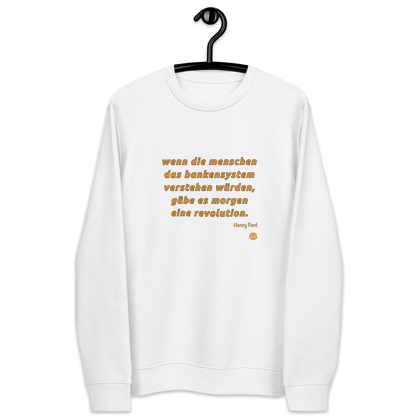 Men's eco sweatshirt "Revolution_dt"