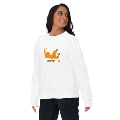 Women's eco sweatshirt "Serenity"