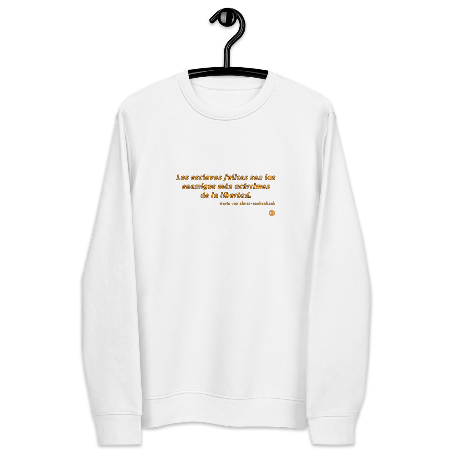 Men's eco sweatshirt "Esclavos"