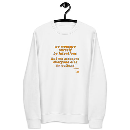 Women's eco sweatshirt "Measure"