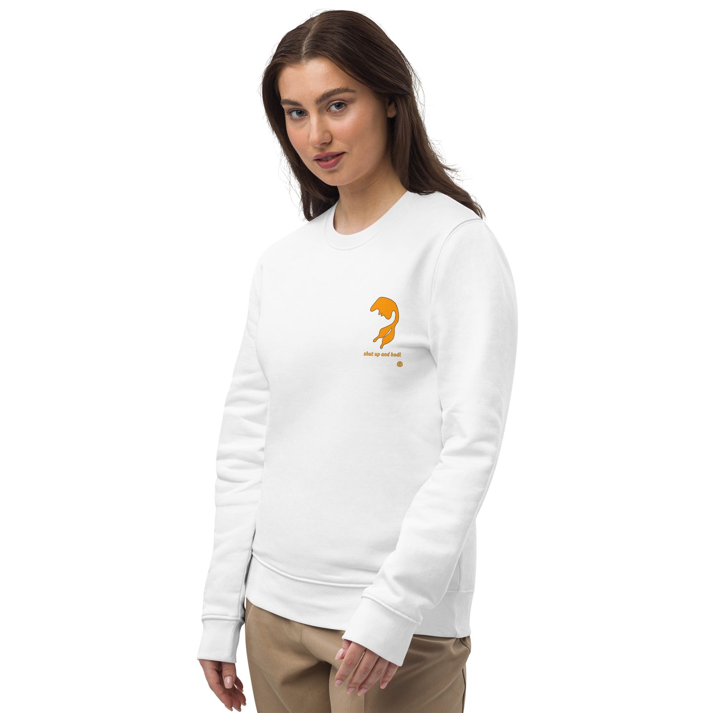 Sudadera ecológica unisex "Shutup_sm"