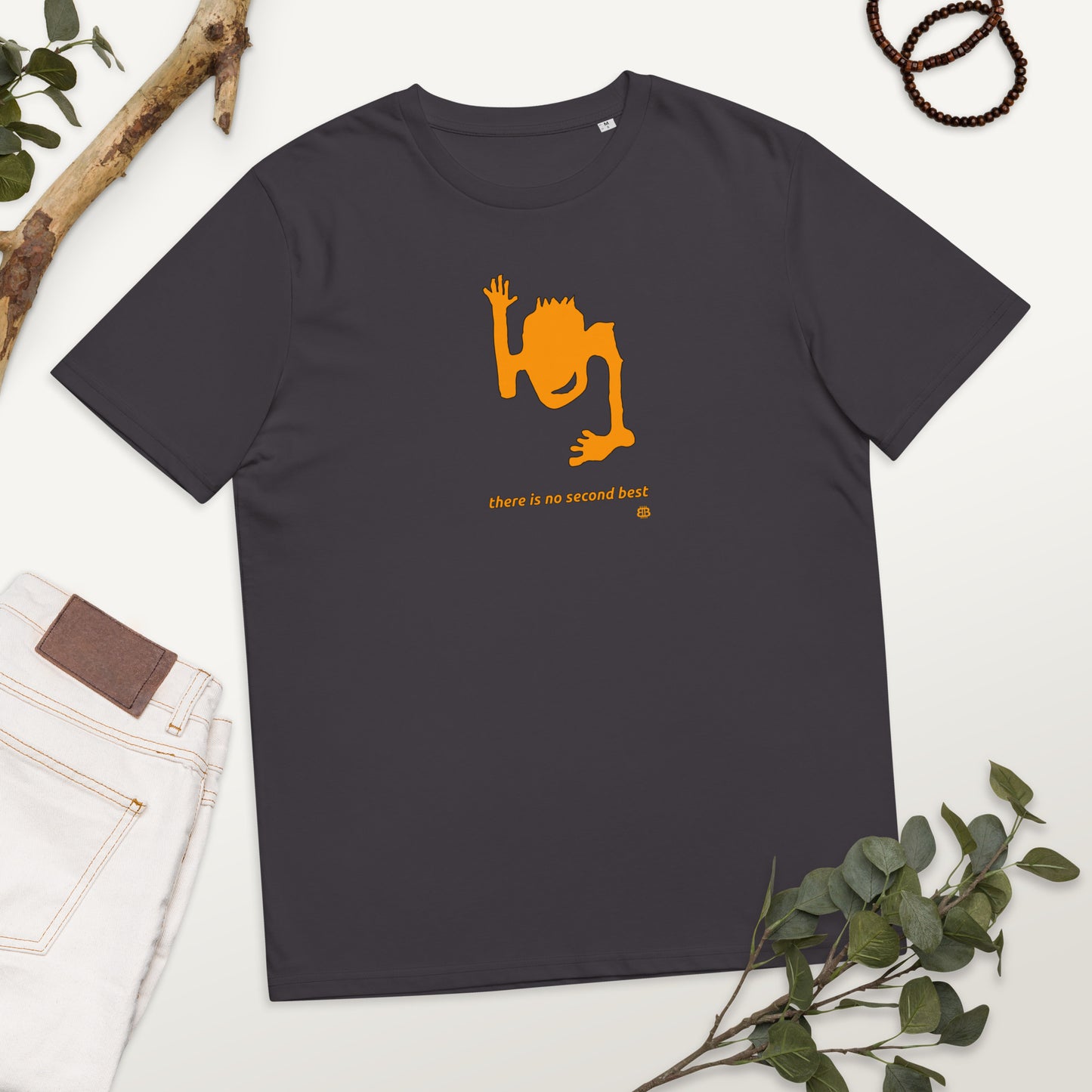 Camiseta unisex de algodón orgánico "2Best"